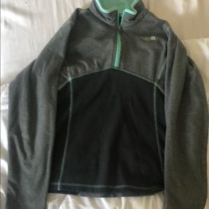 Mint and Gray Pullover